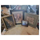 Random assortment of signs and decor