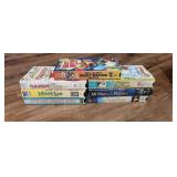 7 vintage vhs movies as pictured