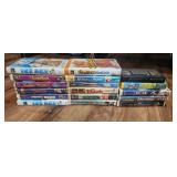 VHS clamshell Disney cartoon lot. some of these