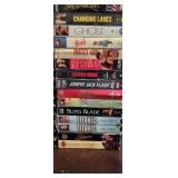 HUGE lot of 27 vhs movie tapes family rom/com
