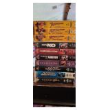 VHS 007 movies and Indiana Jones lot as pictured