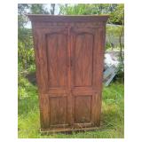 Antique armoire all Wood dresser (Height 5