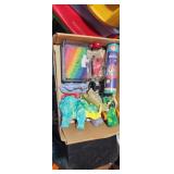 kid lot Legos slap bracelet ruler planet roar etc