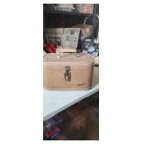 Vintage Starfrost attache make up case 14.5" w