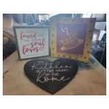 Kitchen decor wall art signs