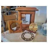 Build your own decorational clock with cedar w