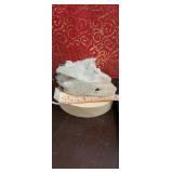 Cathedral quartz points 4in each on Hollandite