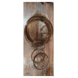 Vintage Pyrex pie plate glass and Anchor Hocking