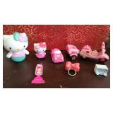 HELLO KITTY vintage toy lot as pictured