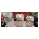 Set of 3 airtight seal.preservation food storing