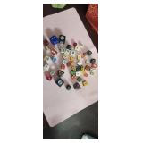 Huge assortment of vintage and antique dice