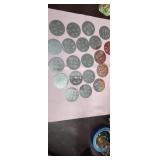 20 nail art plates as pictured