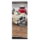 UV REACTIVE!! bladed calcite on sphalerite base