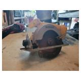 Delwalt brand battery powered handsaw