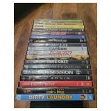 DVD collection horror, comedy, & actions