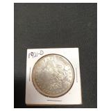 1921-D Morgan silver dollar