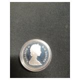 1982 Canadian dollar coin