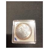 1883-O Morgan silver dollar