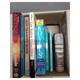 Box of antique, gun, etc books