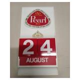 NOS Pearl beer perpetual calendar