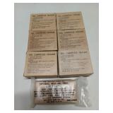 6 boxes ration heating compressed fuel, wound