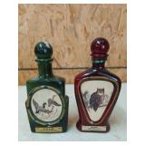 2 Jim Beam J. Lockhart decanters