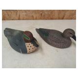 Pair of Greenhead Gear plastic life-size green