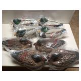 New 8 pack mallard duck decoys: 4 drakes/4 hens