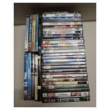 39 assorted DVDs, some new