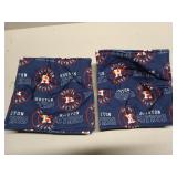 4 ct handmade Houston Astros bowl holders