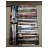 37 assorted DVDs, some new