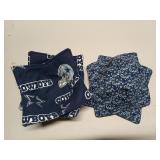4 ct Dallas Cowboys handmade bowl holders