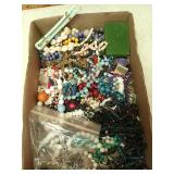 Flat of asst costume jewelry