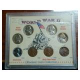 World War II obsolete coin collection