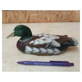 Lovely hand-painted wooden Duck