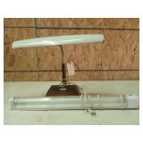 Panasonic desk lamp, 26" light, both work