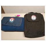Texas rangers cooler bag, fan blanket