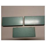 3 metal tool boxes