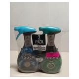 2 pack new febreze touch fabric spray
