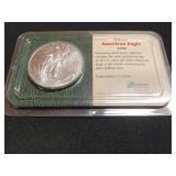 2002 American eagle silver $1 uncirculated