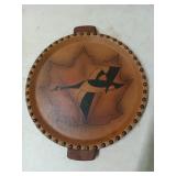 Ranchboy wood & leather wall art, made in Canada