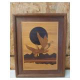 Beautiful handmade wooden wall art 15x12