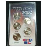 2002-D statehood quarter collection commemorative