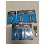 1/4" NPT steel quick plugs