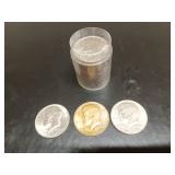 Roll of 20 bicentennial half dollars