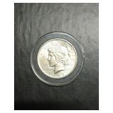 1923 P peace dollar - mint luster