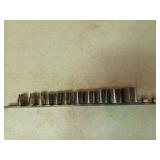 11 pc Craftsman SAE sockets 1/4"-7/8" 3/8" drive
