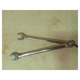 2 gearwrench wrenches 15/16" - 1"