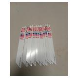10 ct new Milwaukee 6" sawzall blades