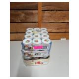 jelly jars, new in package, 4 and 8 oz sizes